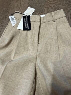 Aritzia Spotlights cargo dress pant 00 heather oat beige
